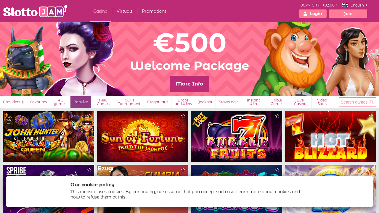 SlottoJam Casino review Screenshot SlottoJam Casino review Screenshot