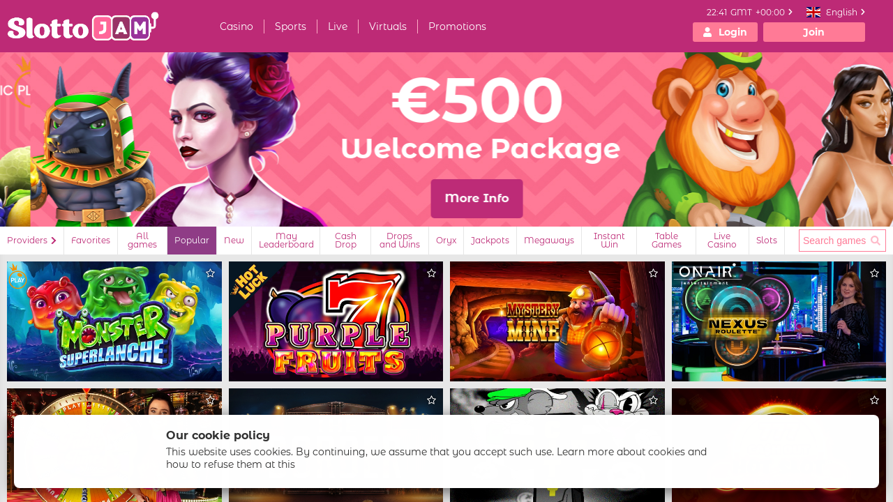SlottoJam Casino review Screenshot SlottoJam Casino review Screenshot