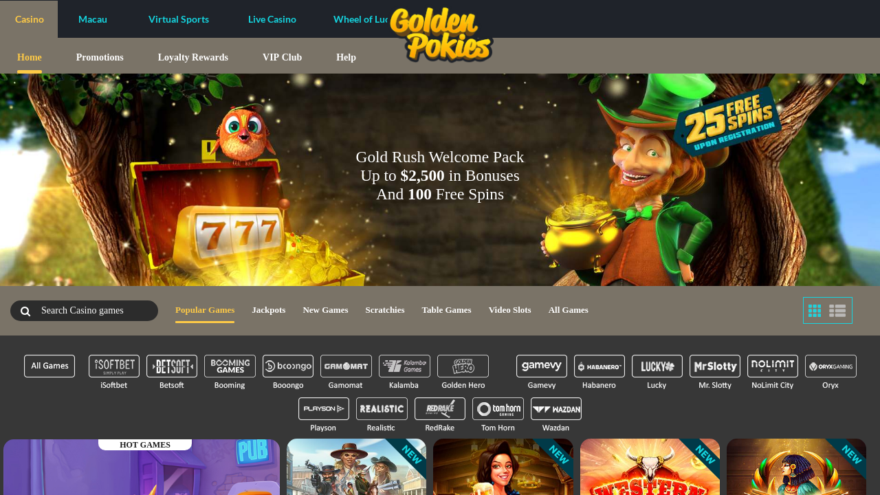 Golden Pokies Casino review Screenshot Golden Pokies Casino review Screenshot