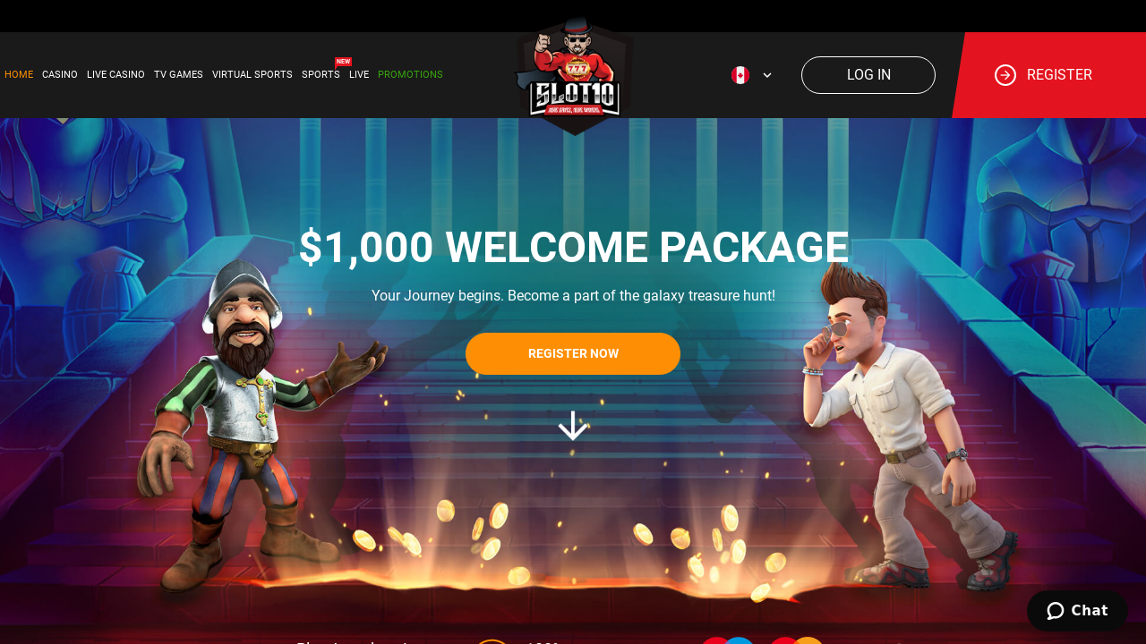 Slot10 Casino review Screenshot Slot10 Casino review Screenshot