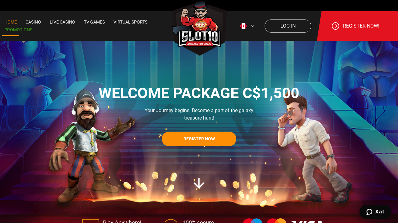 Slot10 Casino review Screenshot Slot10 Casino review Screenshot