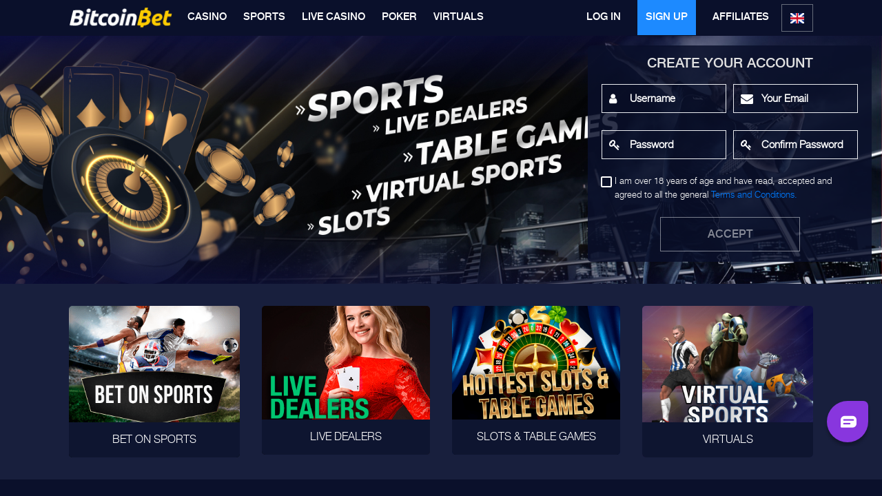BitcoinBet review Screenshot BitcoinBet review Screenshot