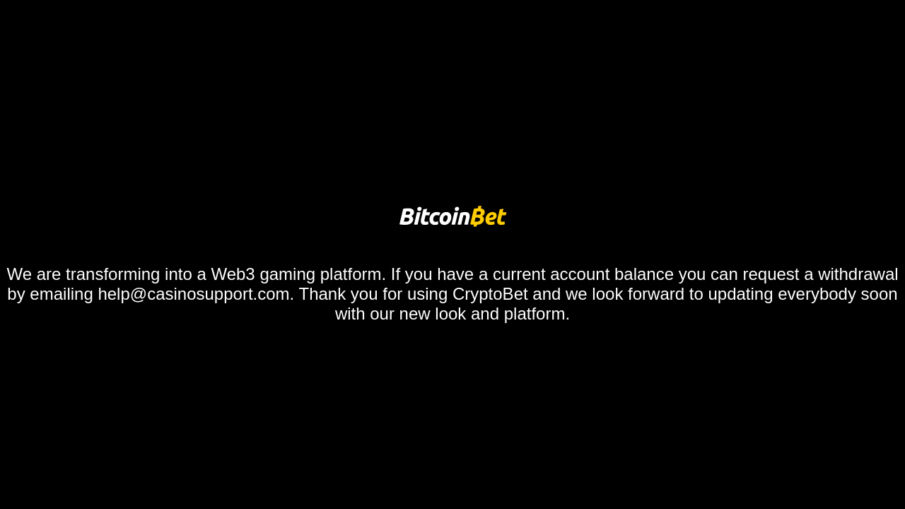 BitcoinBet review Screenshot BitcoinBet review Screenshot