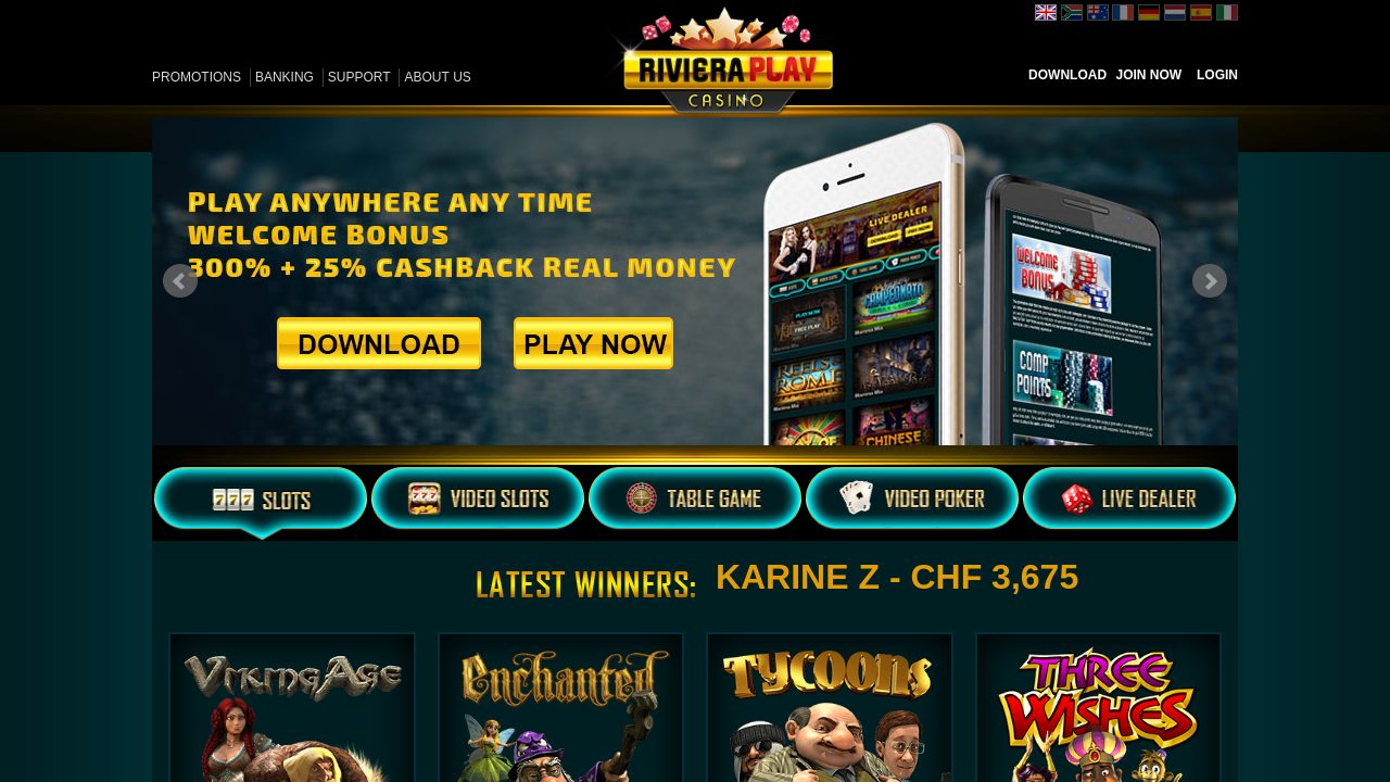 Rivieraplay review Screenshot Rivieraplay review Screenshot