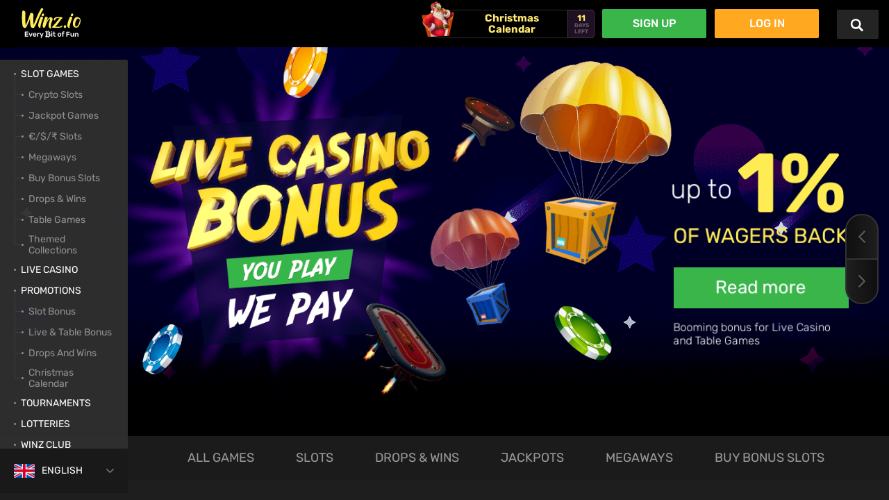 Winz Casino review Screenshot Winz Casino review Screenshot