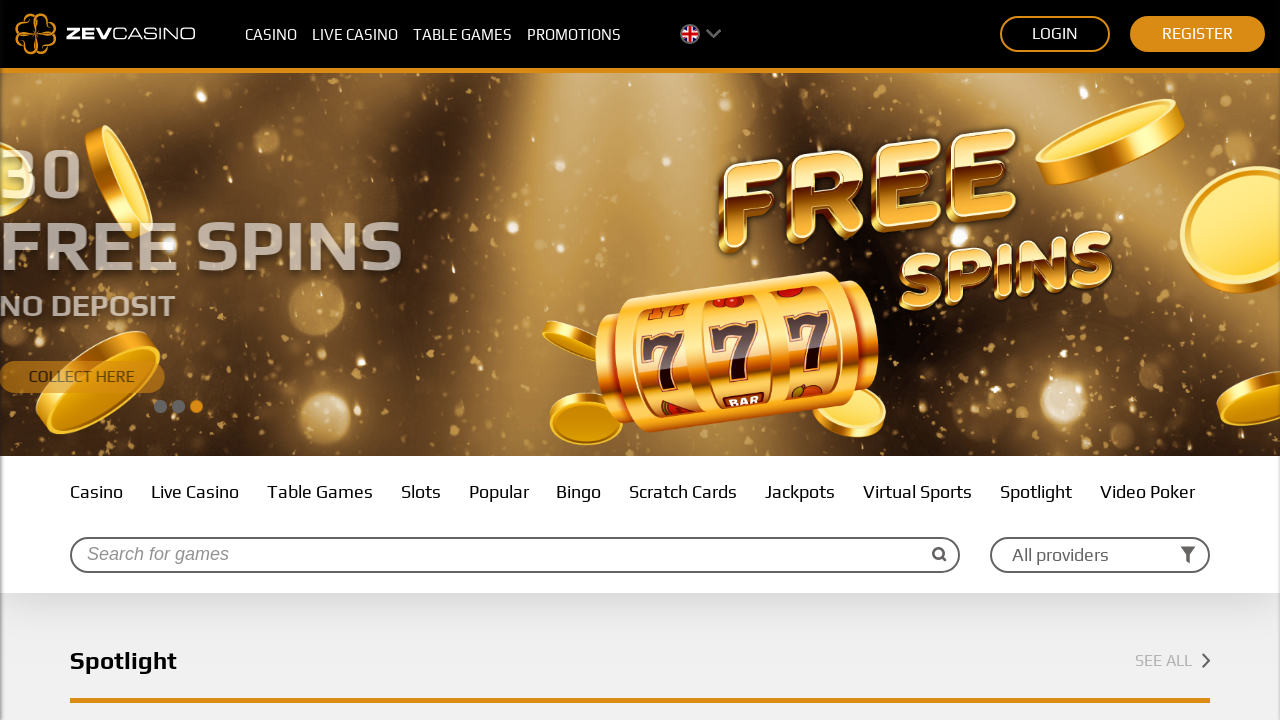 ZevCasino review Screenshot ZevCasino review Screenshot