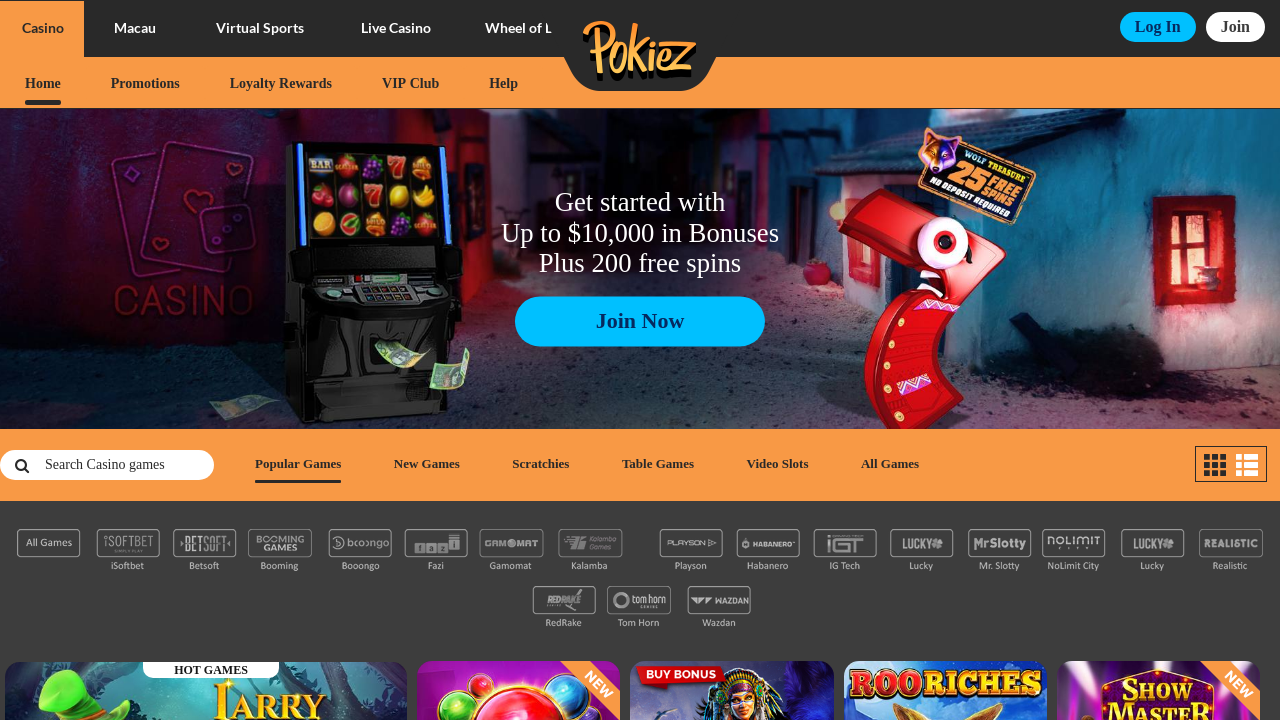 PokieZ review Screenshot PokieZ review Screenshot