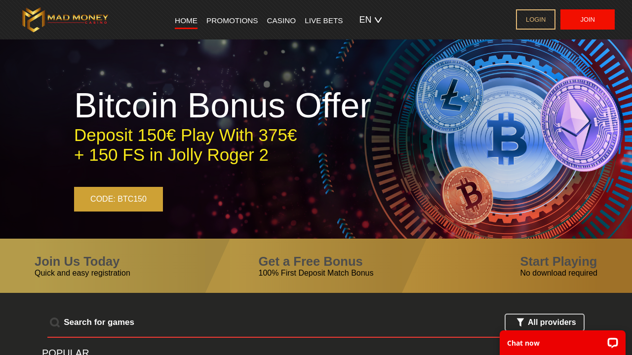 Mad Money Casino review Screenshot Mad Money Casino review Screenshot