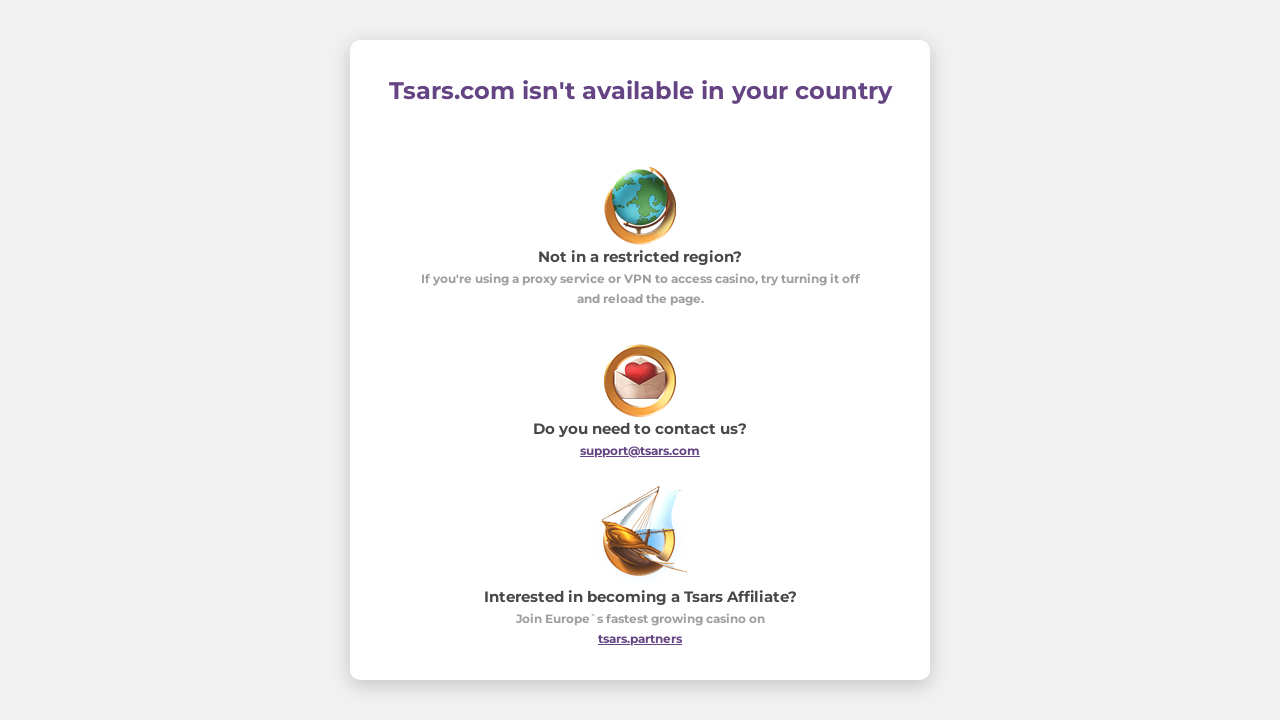 Tsars Casino review Screenshot Tsars Casino review Screenshot