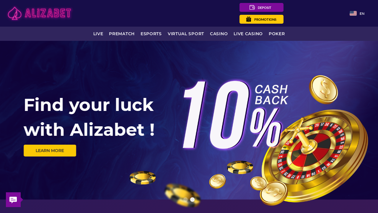 AlizaBet review Screenshot AlizaBet review Screenshot