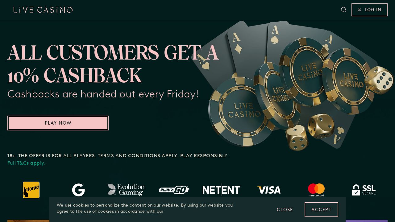 LiveCasino review Screenshot LiveCasino review Screenshot