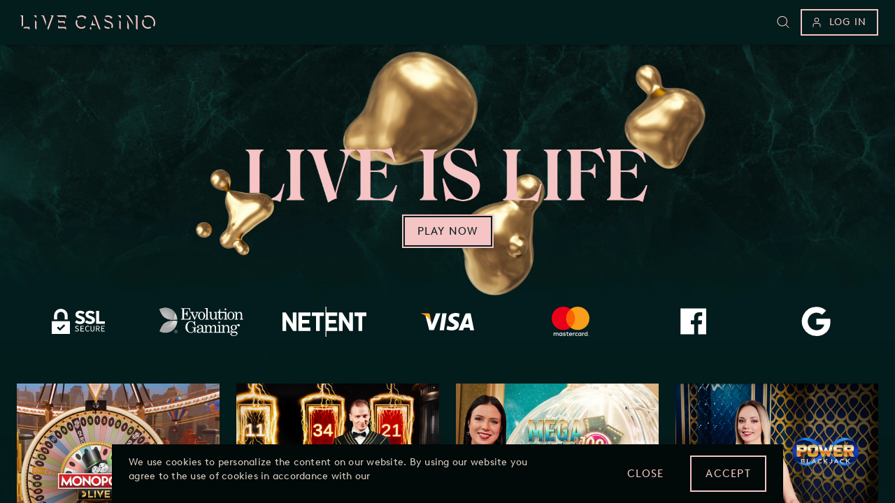 LiveCasino review Screenshot LiveCasino review Screenshot