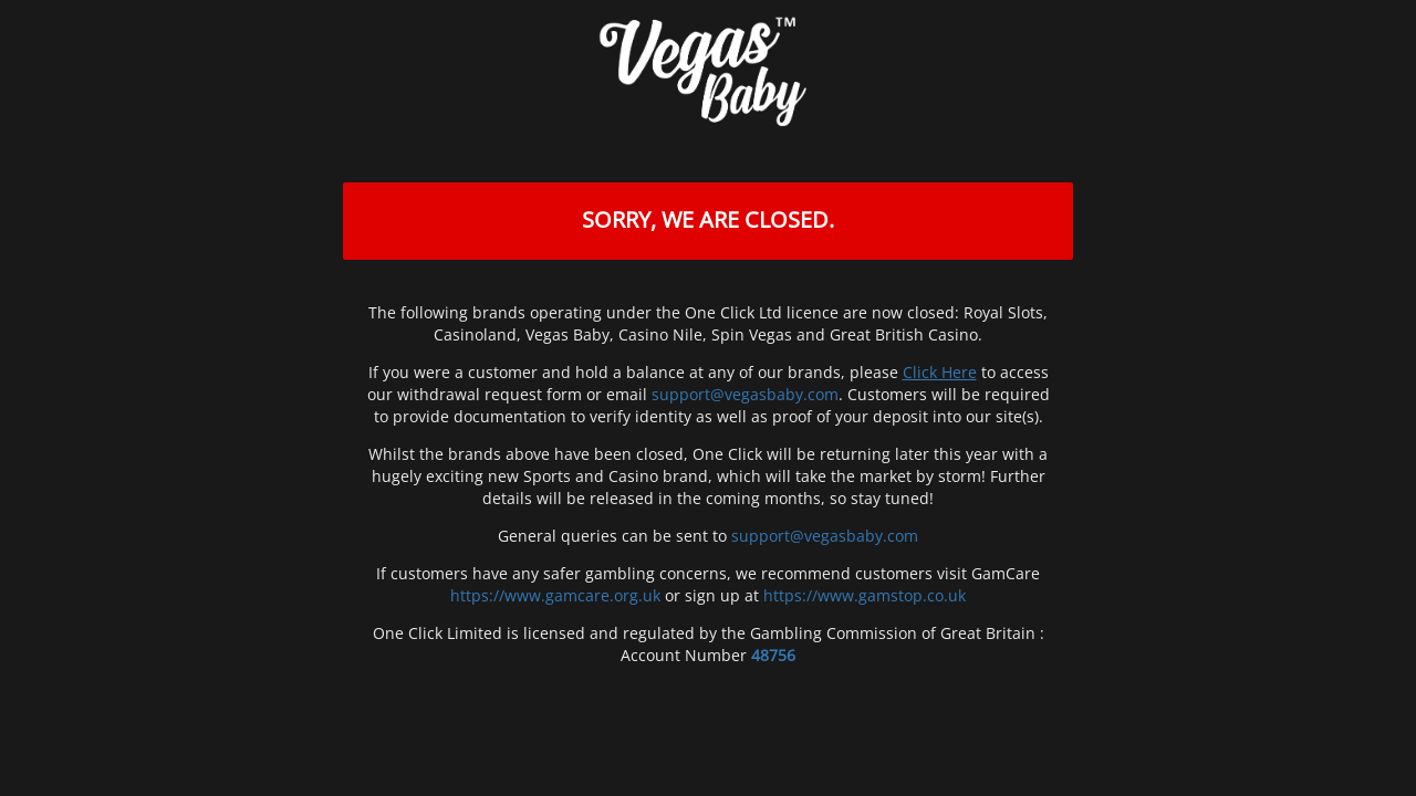 Vegas Baby review Screenshot Vegas Baby review Screenshot