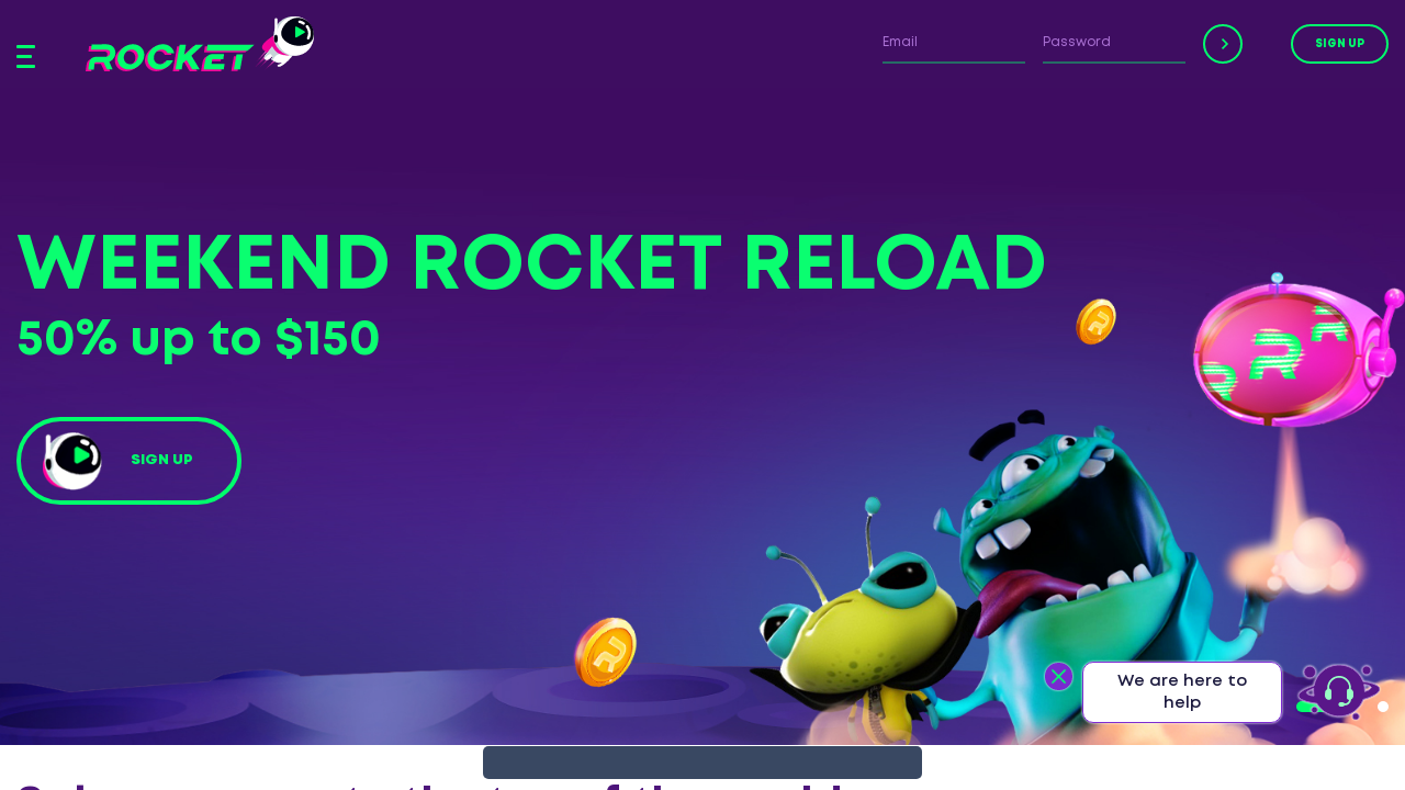 Casino Rocket review +++ Welcome Bonus & FS 02/2021