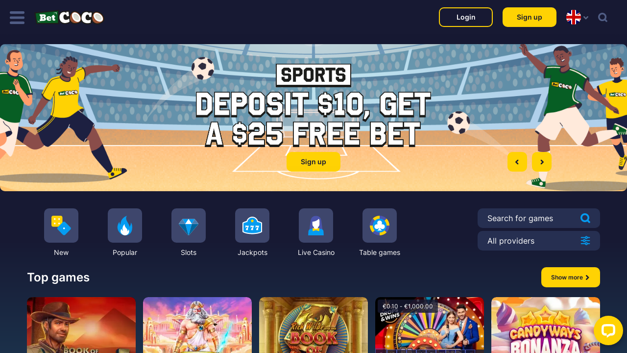 Betcoco review Screenshot