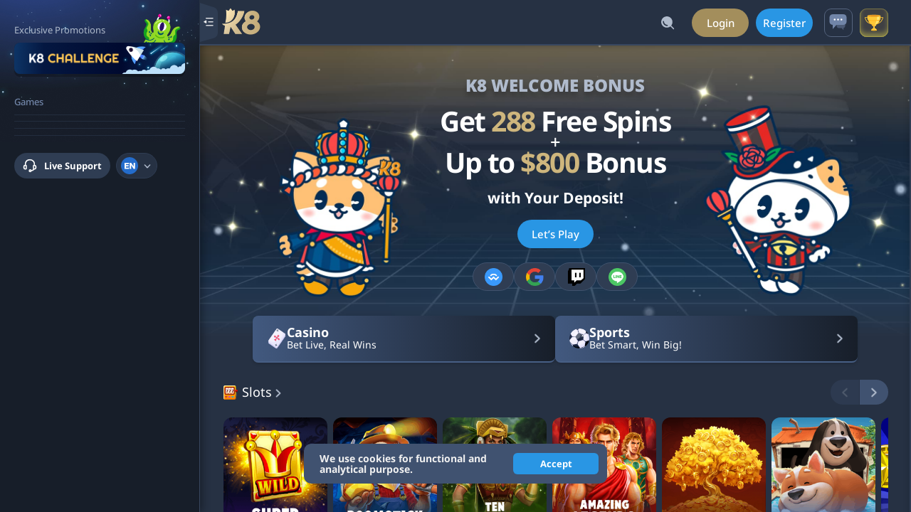 K8.io review Screenshot