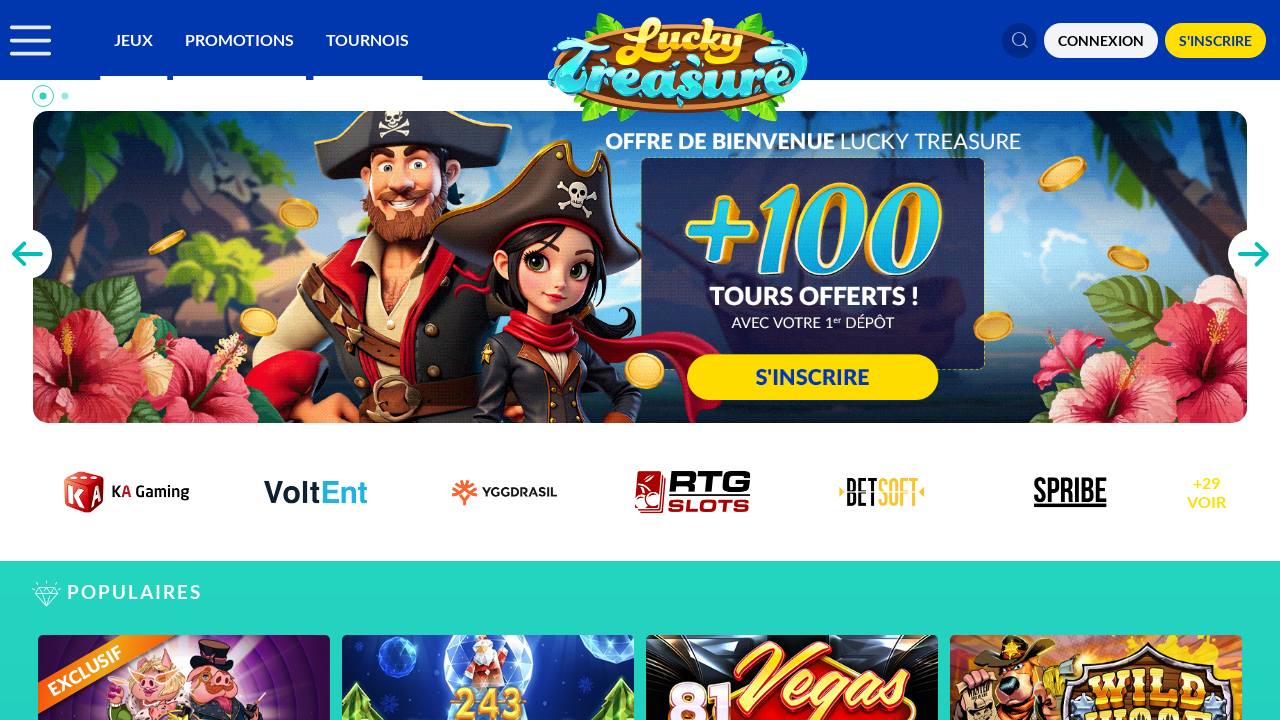 LuckyTreasure review Screenshot