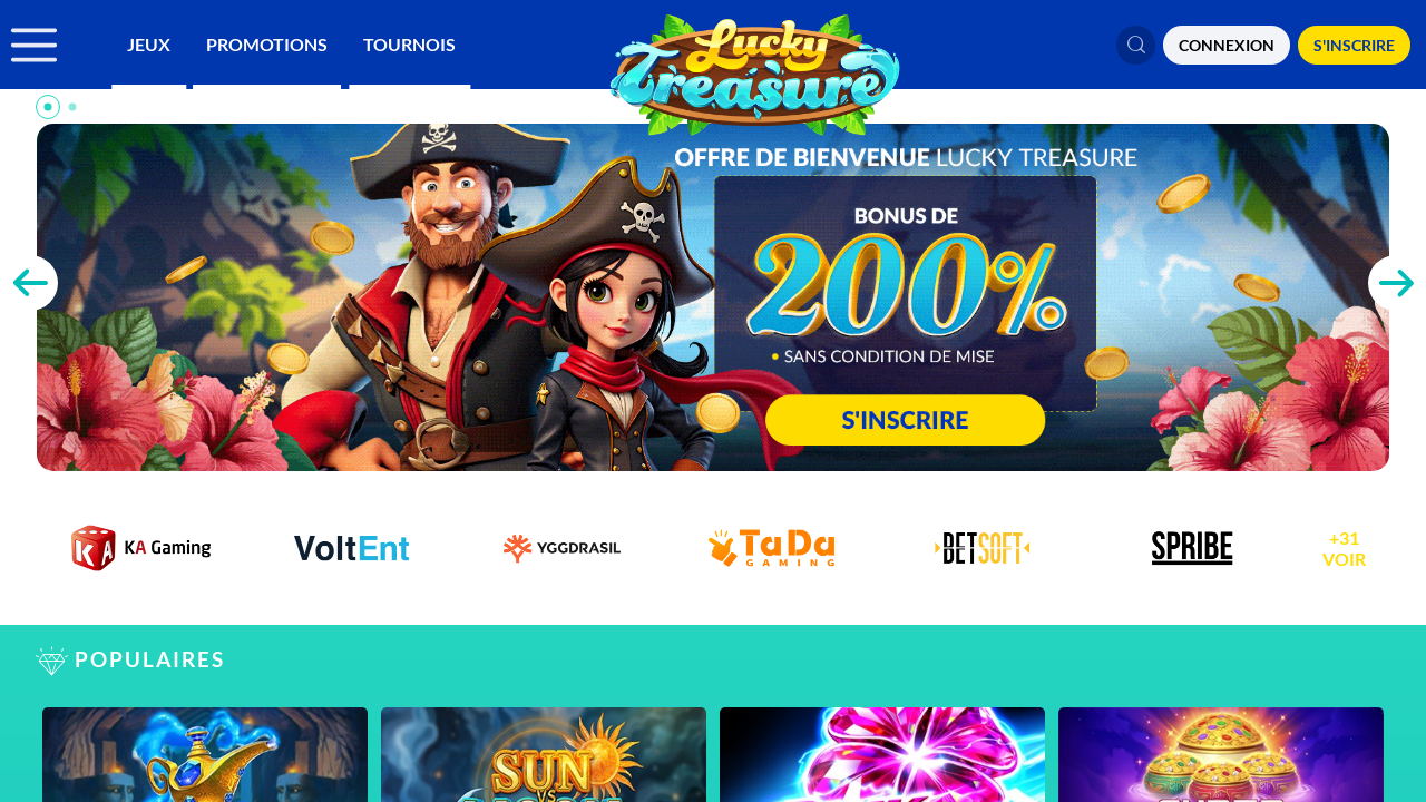LuckyTreasure review Screenshot