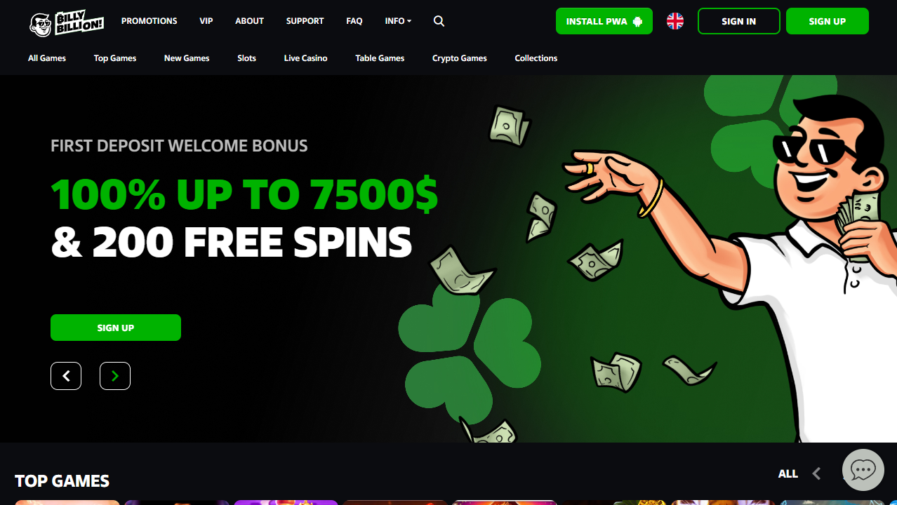 Billy Billion review Screenshot