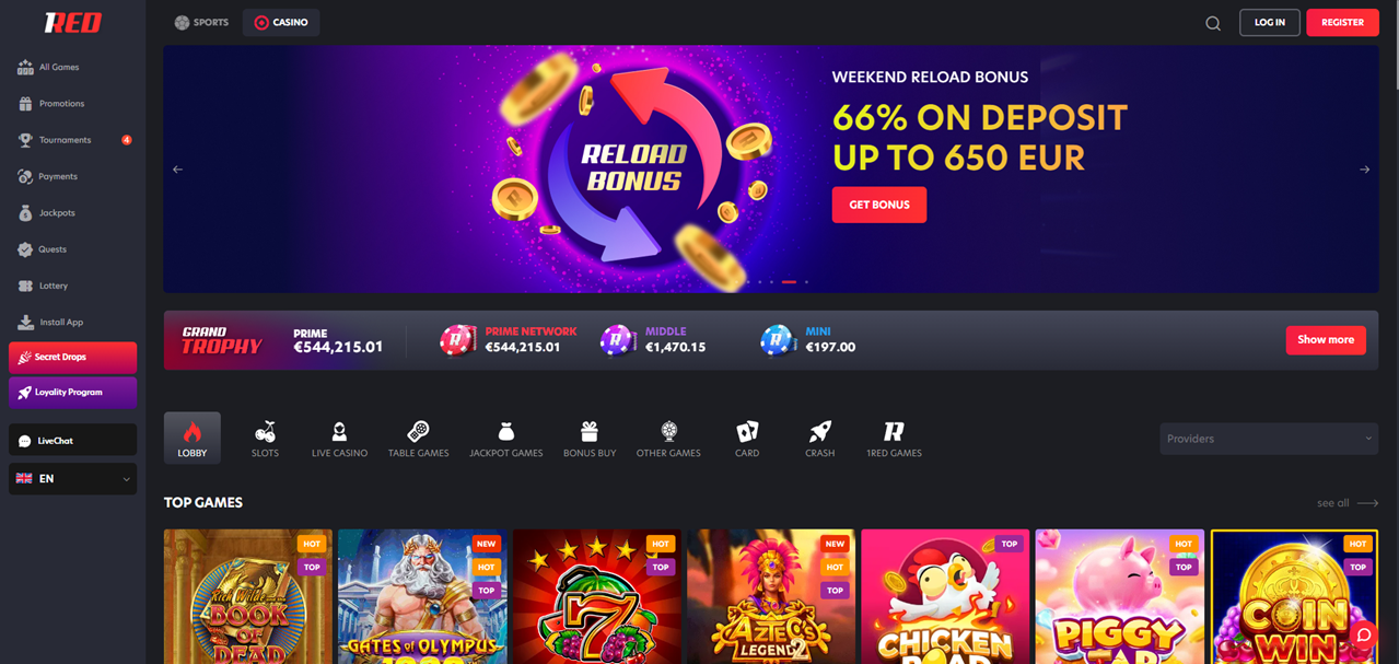 1Red review Screenshot