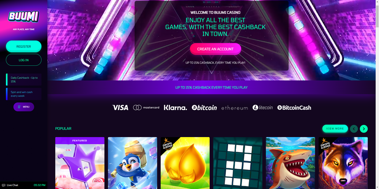 Buumi review Screenshot