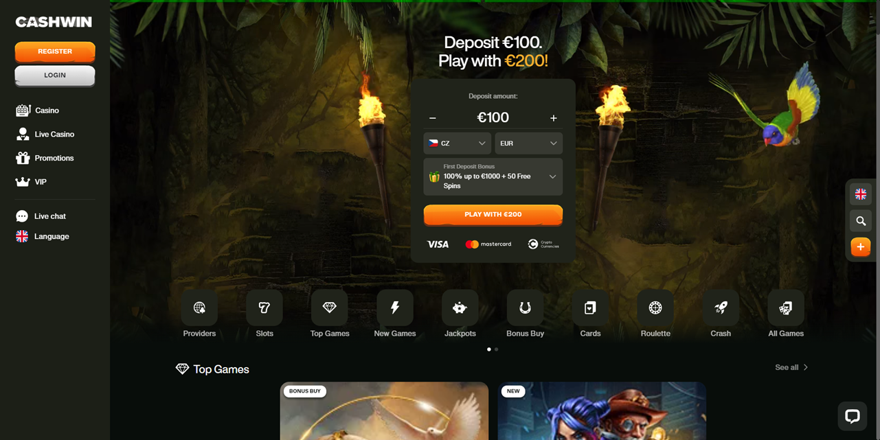 CashWin review Screenshot CashWin review Screenshot