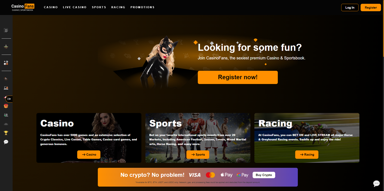 CasinoFans review Screenshot CasinoFans review Screenshot