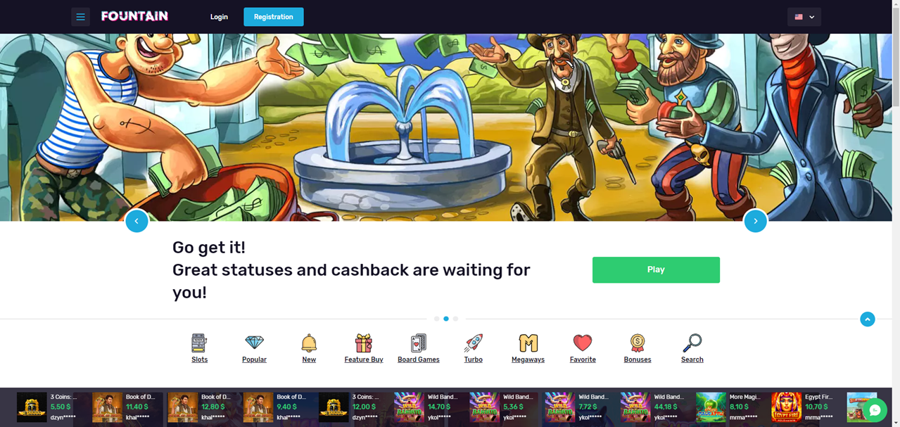Fontan Casino review Screenshot Fontan Casino review Screenshot