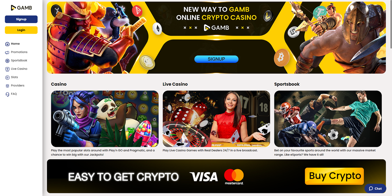 Gamb review Screenshot