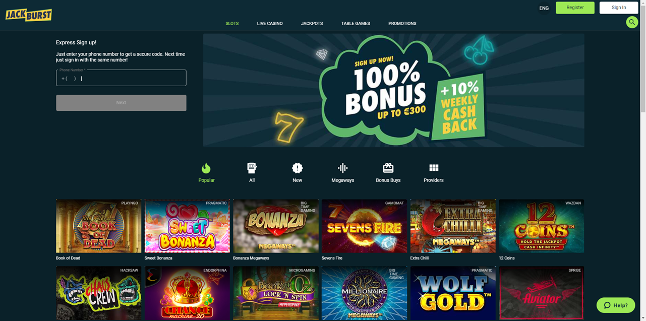 Jackburst review Screenshot Jackburst review Screenshot