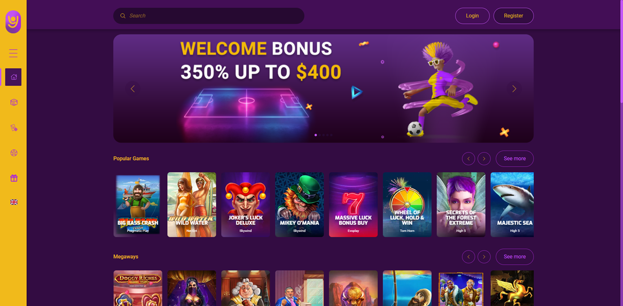 Joyfulbet Casino review Screenshot