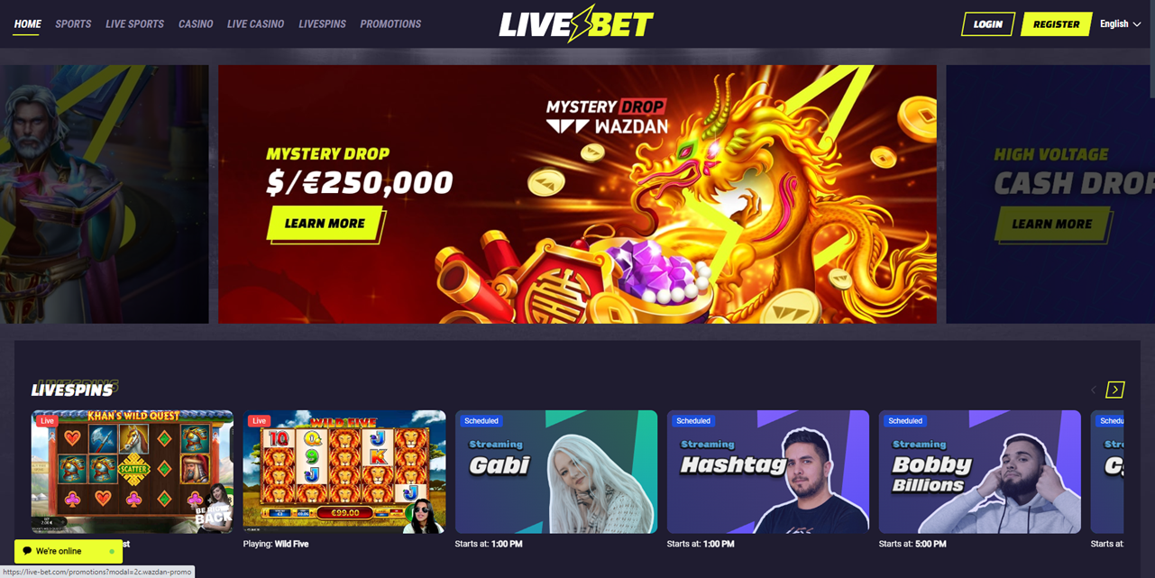 LiveBet review Screenshot LiveBet review Screenshot