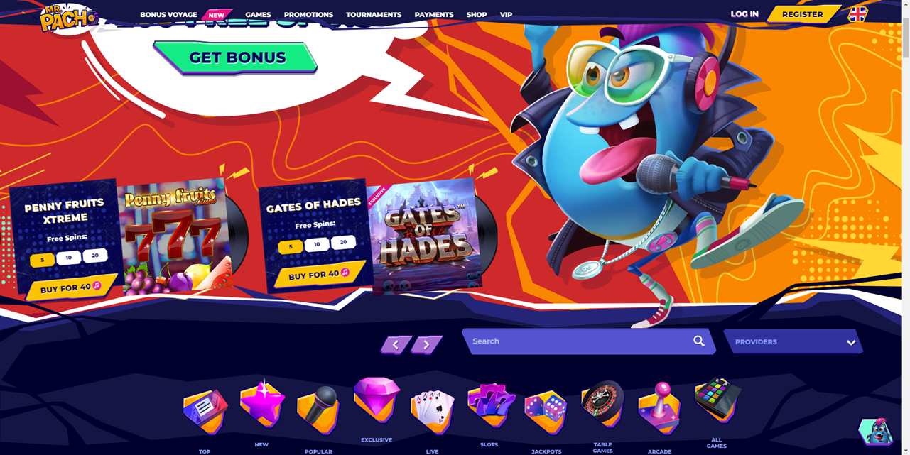 MrPacho Casino review Screenshot