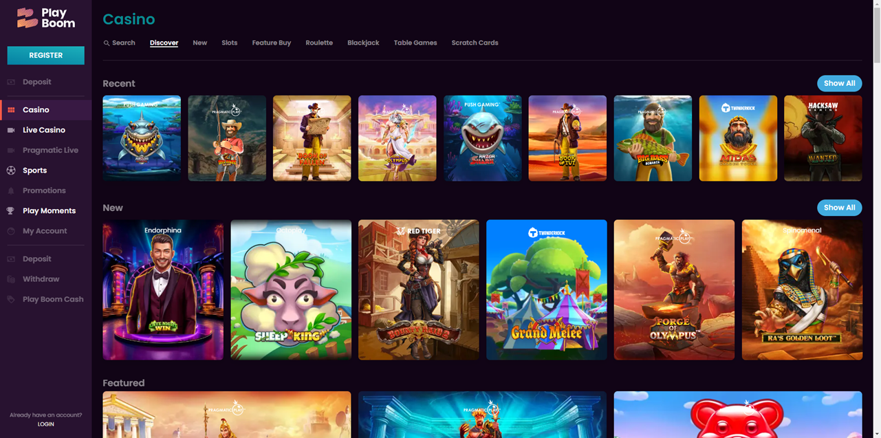 PlayBoom review Screenshot