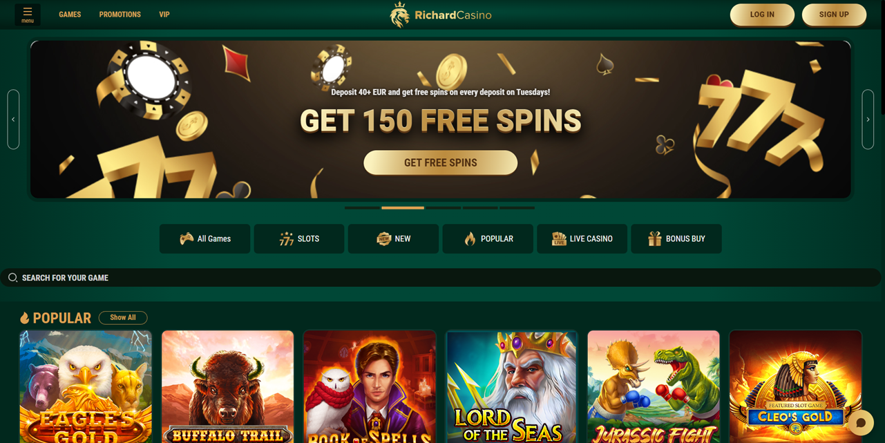 RichardCasino review Screenshot RichardCasino review Screenshot