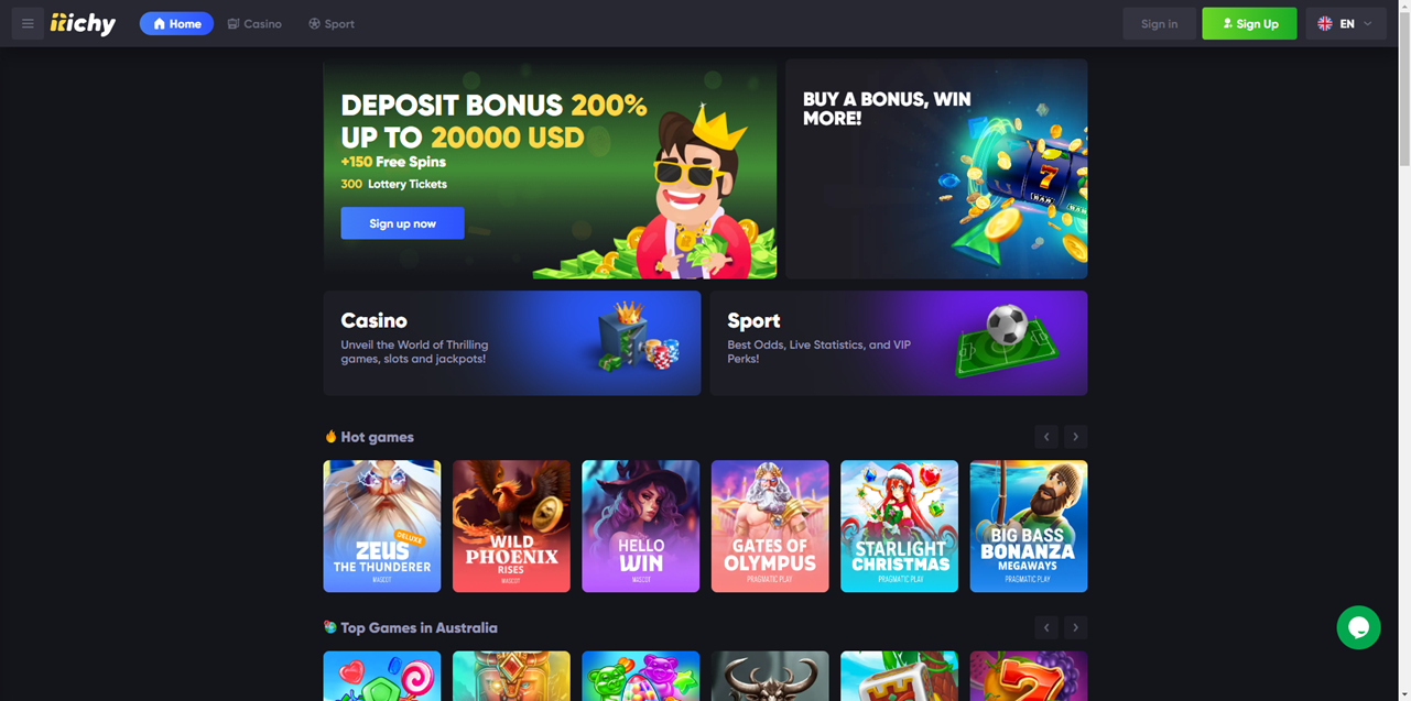 Richy Casino review Screenshot