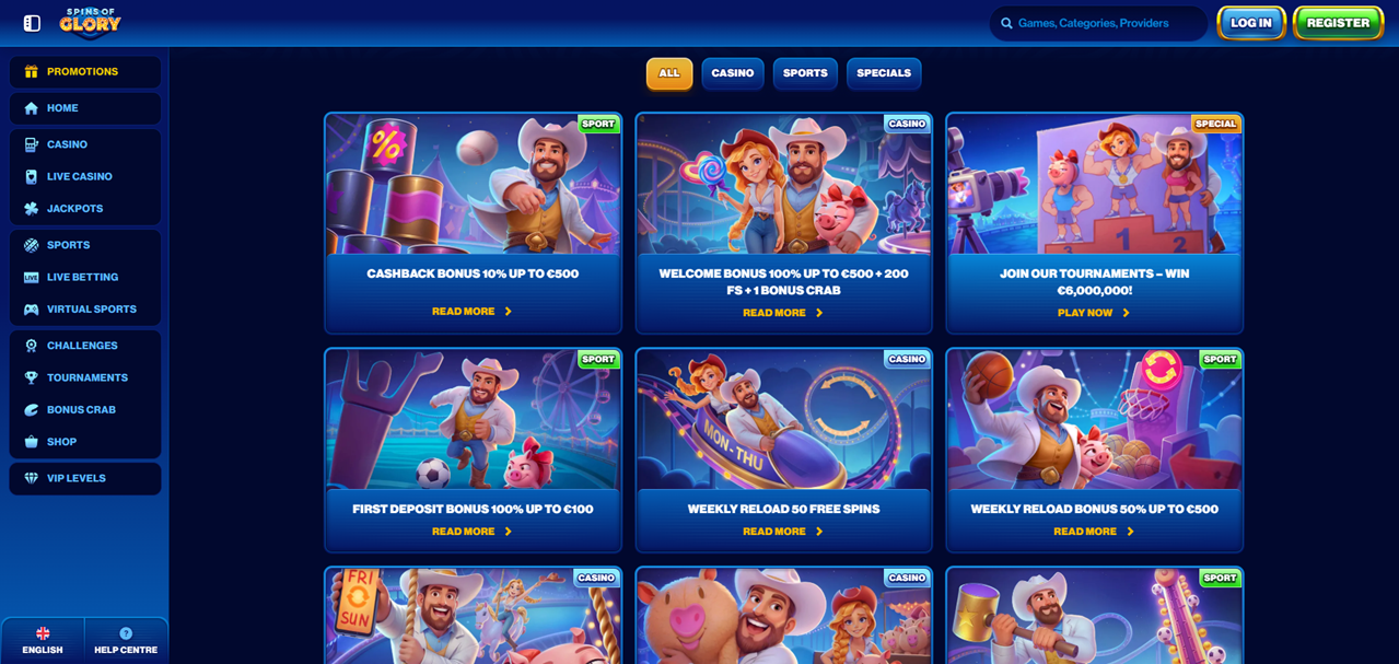 Spins of Glory review Screenshot