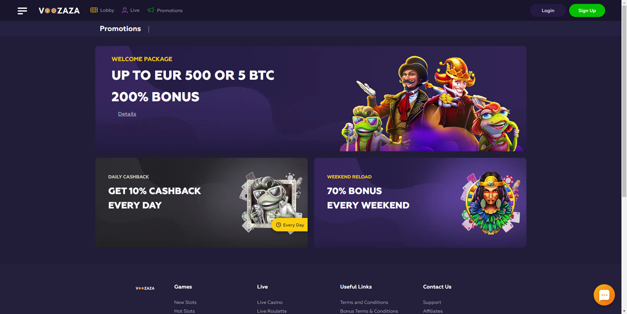 VooZaZa review Screenshot