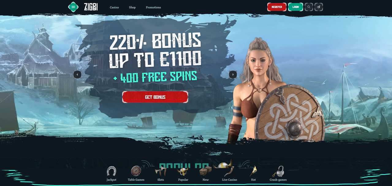 Zigbi Casino review Screenshot Zigbi Casino review Screenshot